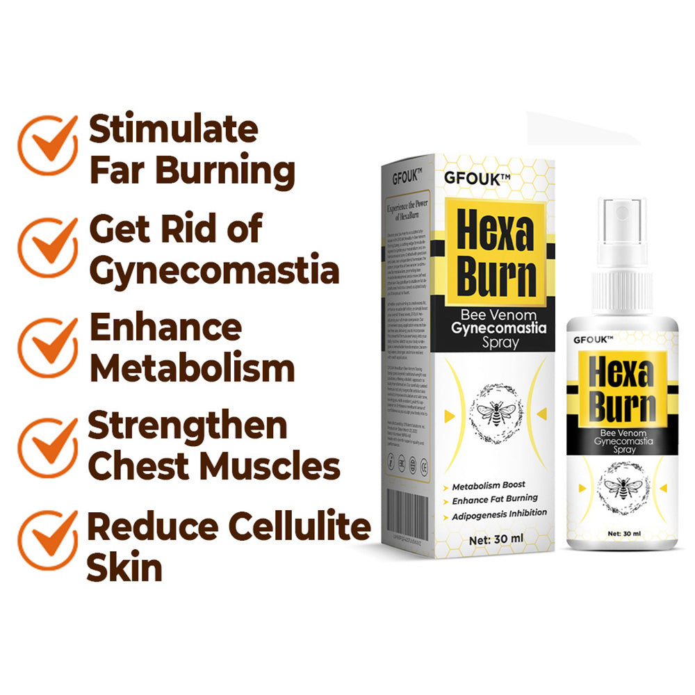 GFOUK™ HexaBurn Gynecomastia Bee Venom Spray