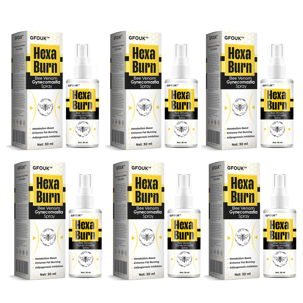 GFOUK™ HexaBurn Gynecomastia Bee Venom Spray