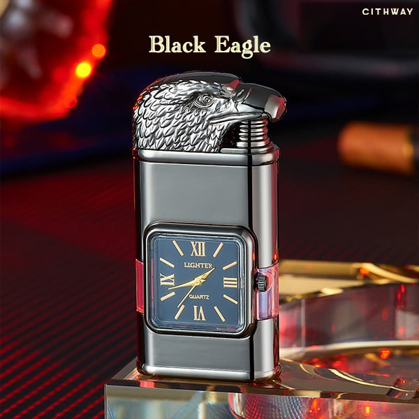 Remifa™ Windproof Dual-Flame Vintage Watch Lighter