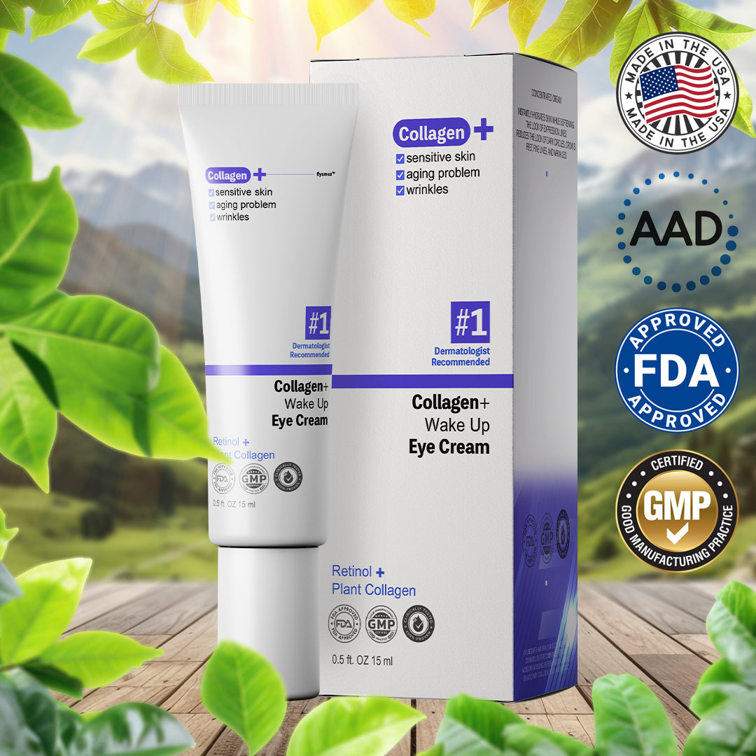 🩵 flysmus™ Collagen+ Wake Up Eye Cream 🇺🇸 Dermatologist Recommended