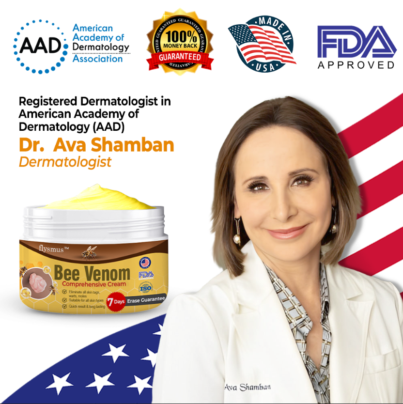 ✨🥇 flysmus™ Bee Venom Comprehensive Skin Treatment Cream 🇺🇸 Dermatologist Recommended