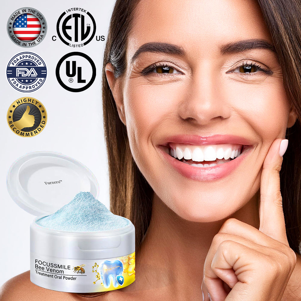 ✨ Furzero™ Focussmile Bee Venom Treatment Oral Powder 🦷