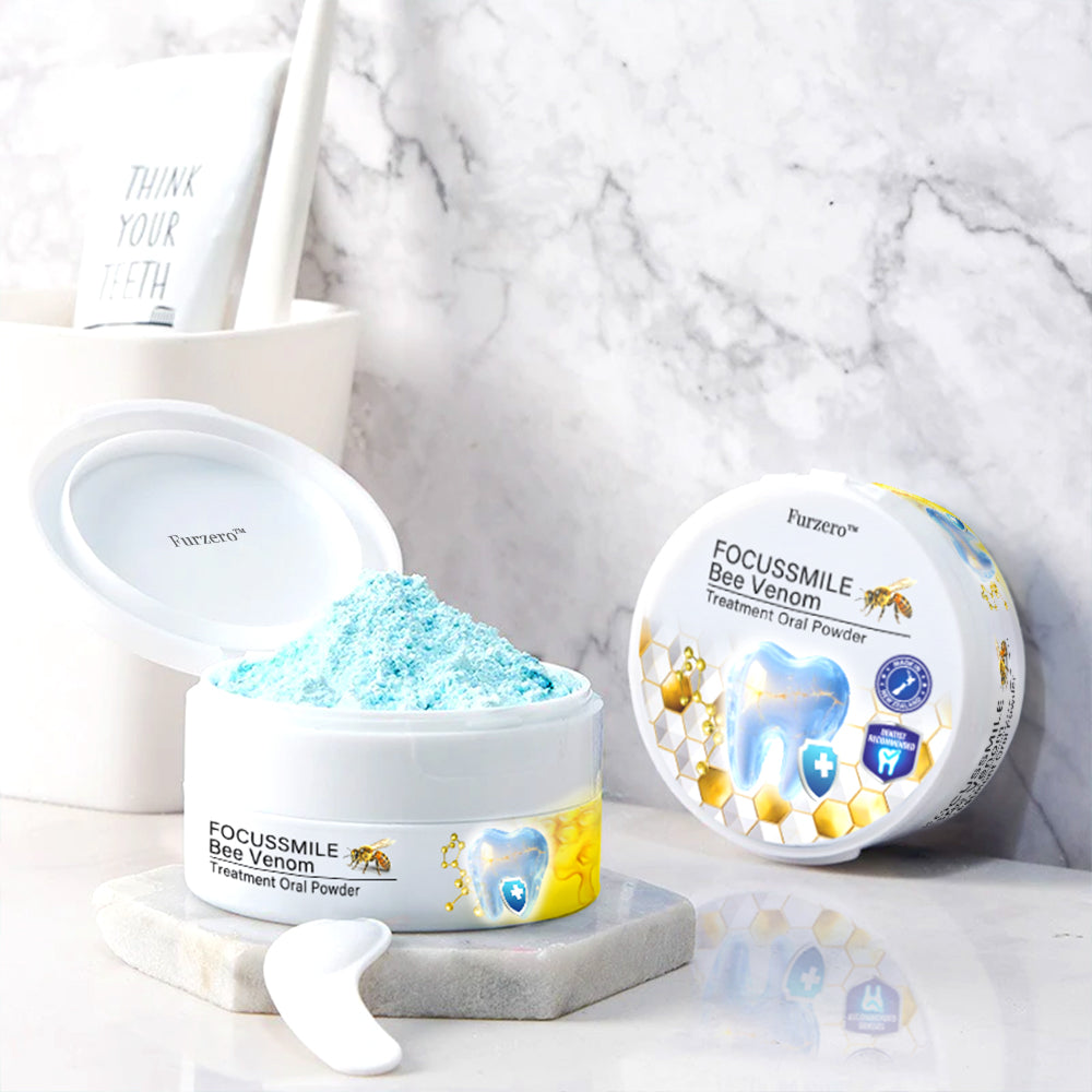 ✨ Furzero™ Focussmile Bee Venom Treatment Oral Powder 🦷