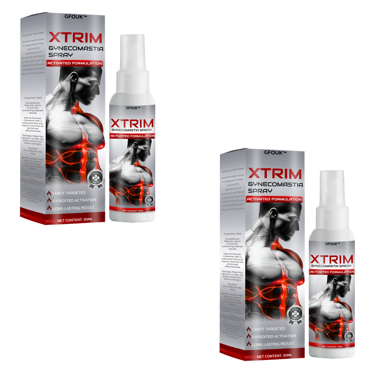 GFOUK™ XTrim Gynecomastia Spray