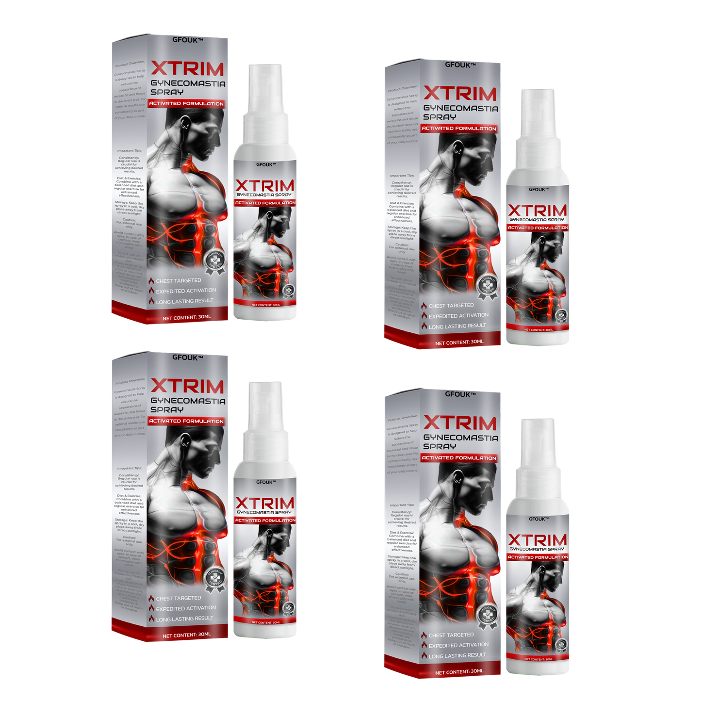 GFOUK™ XTrim Gynecomastia Spray