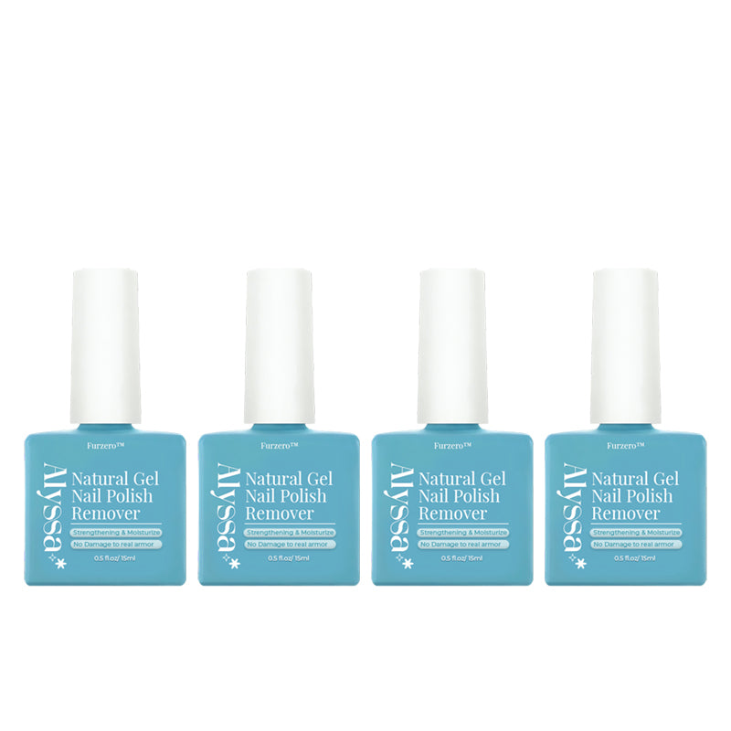 Furzero™ Alyssa Natural Gel Nail Polish Remover