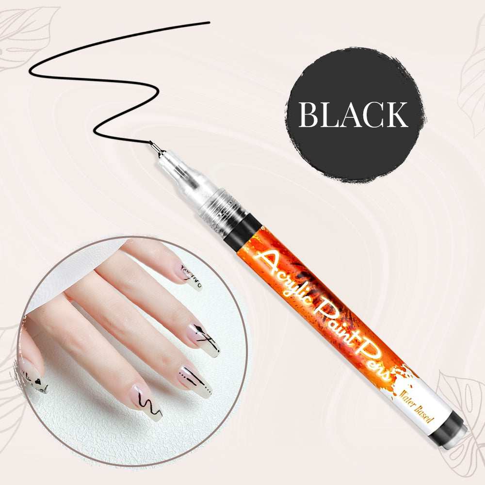 Ultra Thin Curve Nail Art Felt Pen