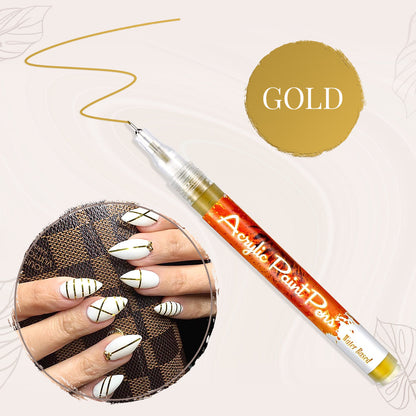 Ultra Thin Curve Nail Art Felt Pen