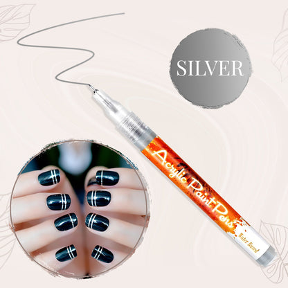 Ultra Thin Curve Nail Art Felt Pen