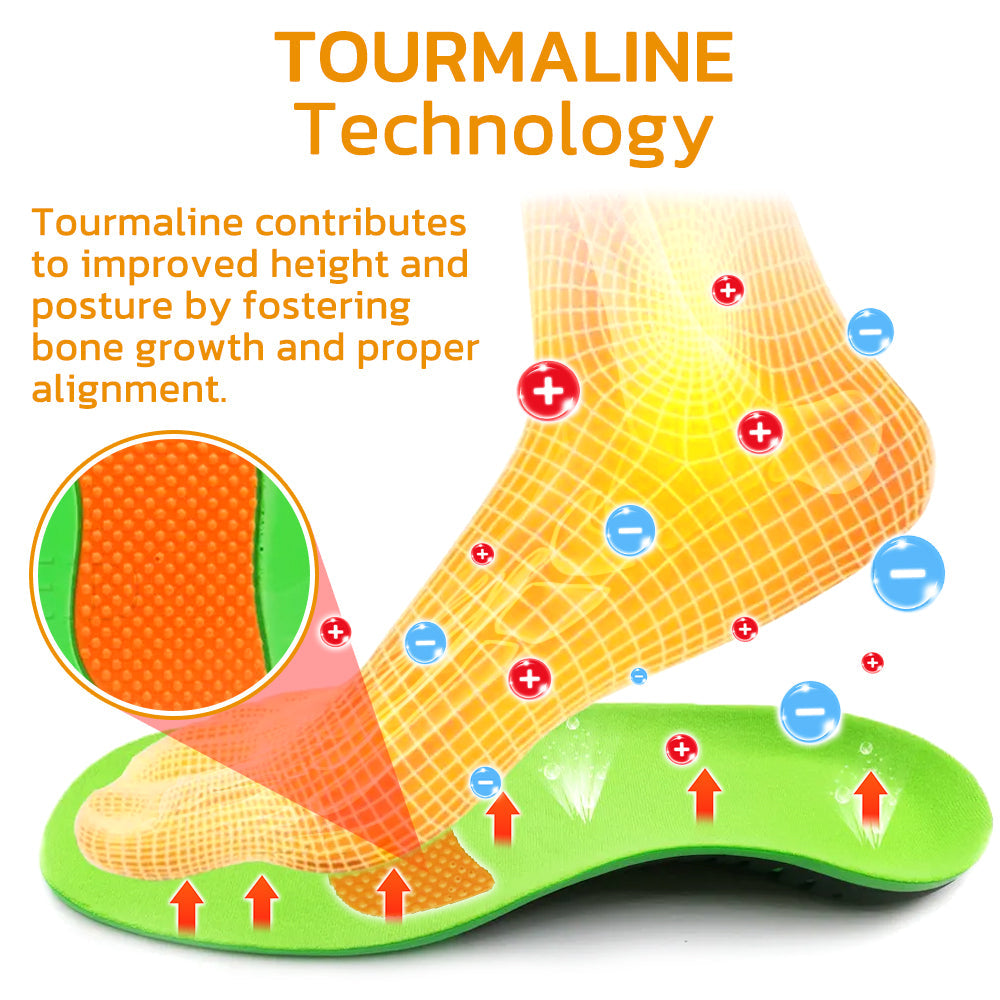 GFOUK™ BowlegOut Tourmaline Alignment Calcium Insoles