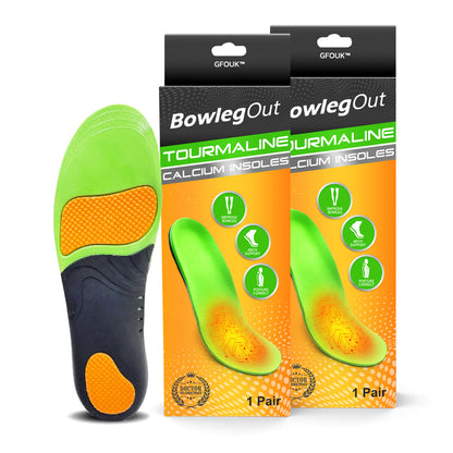 GFOUK™ BowlegOut Tourmaline Alignment Calcium Insoles